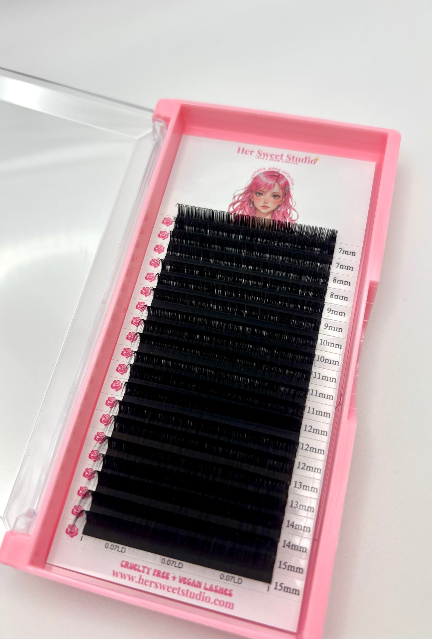 0.07 Camellia LD Curl Mixed Tray [7-15mm]