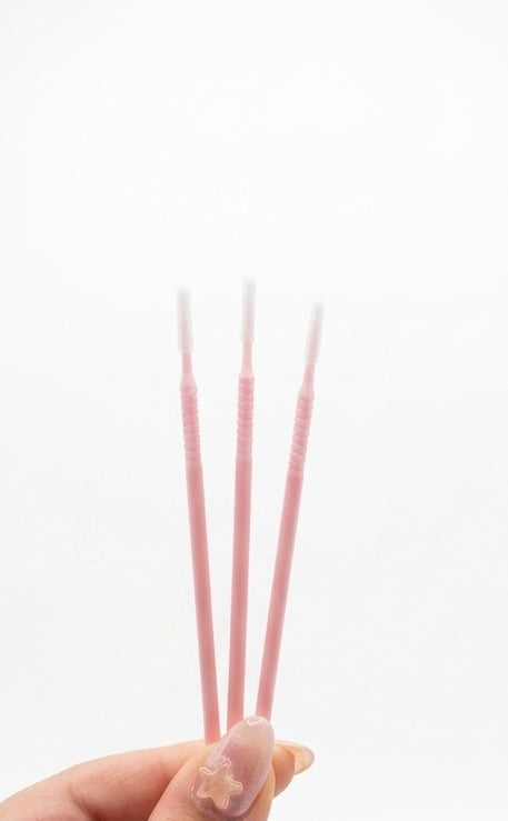 Pink Micro Swab Brushes