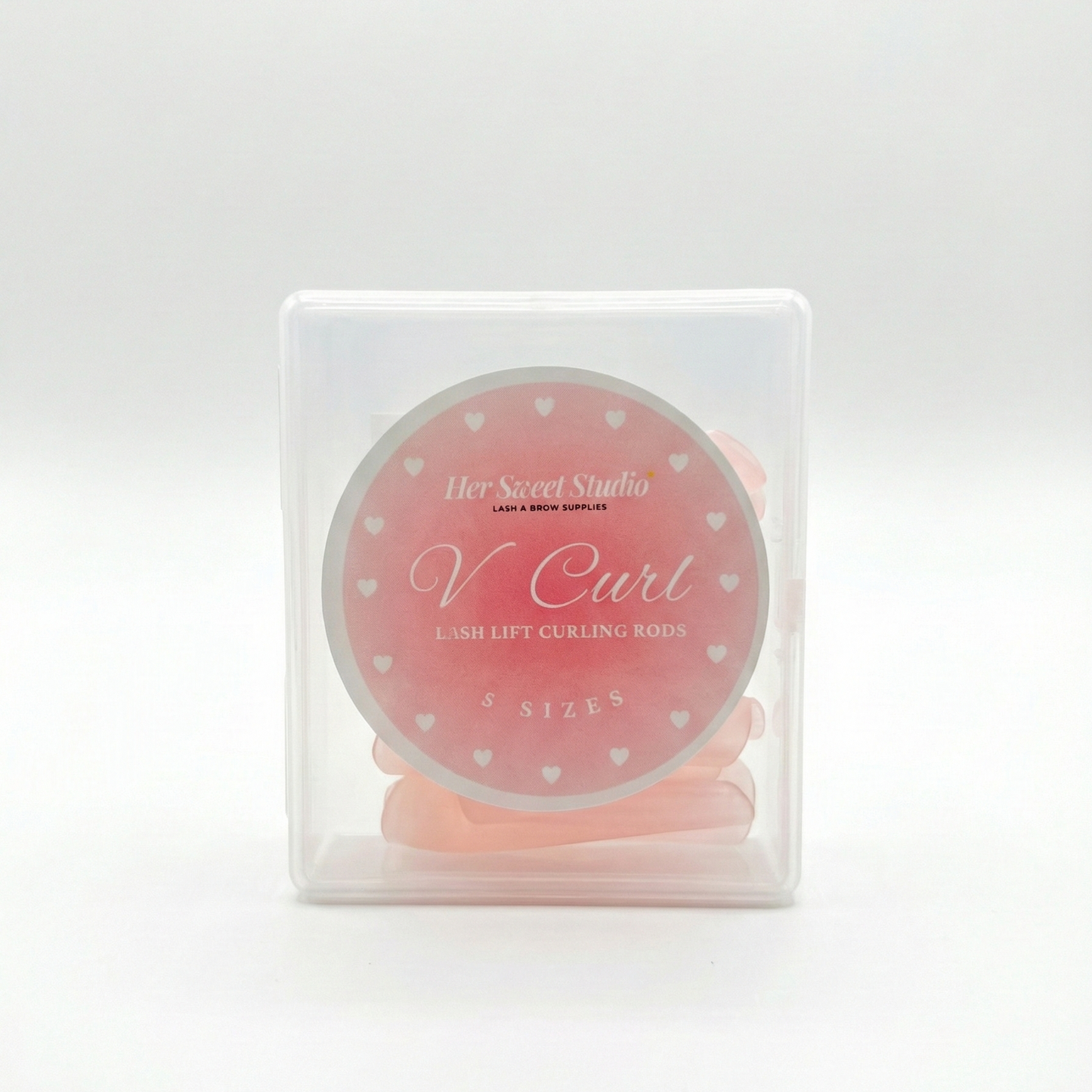 V Curl Lash Lift Rods