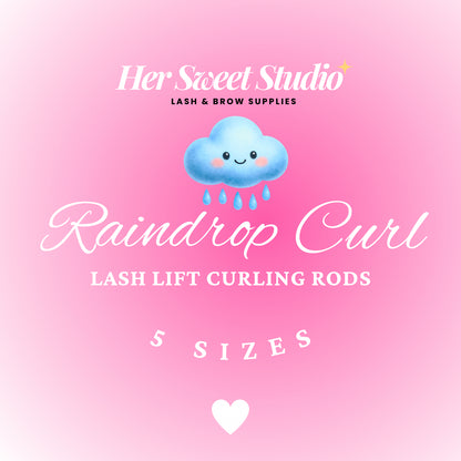 Raindrop Curl Lash Lift Rods