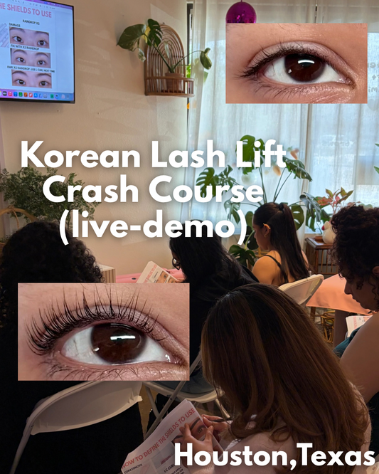Korean Lash lift Crash Course