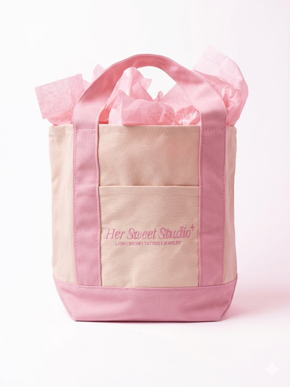 Her Sweet Studio Mini Canvas Tote