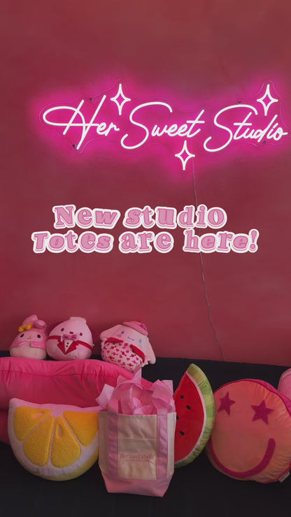 Her Sweet Studio Mini Canvas Tote